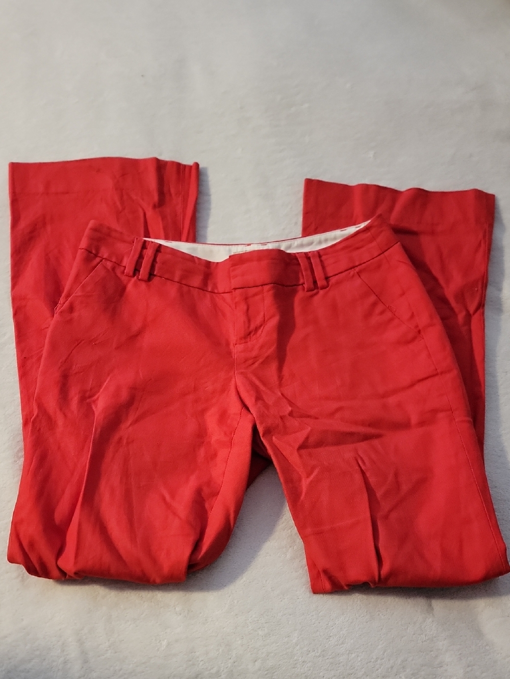 Bright Red Women's Pants